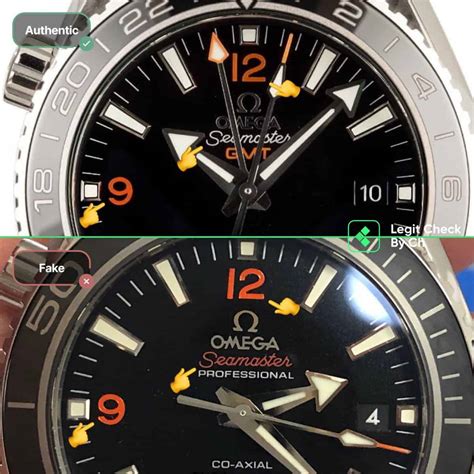 omega seamaster planet ocean fake vs real|how to authenticate omega watch.